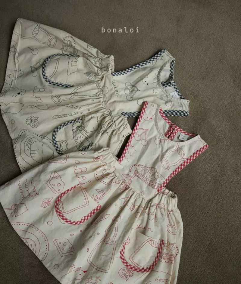 Bonaloi - Korean Children Fashion - #kidsshorts - Pine Day One-piece