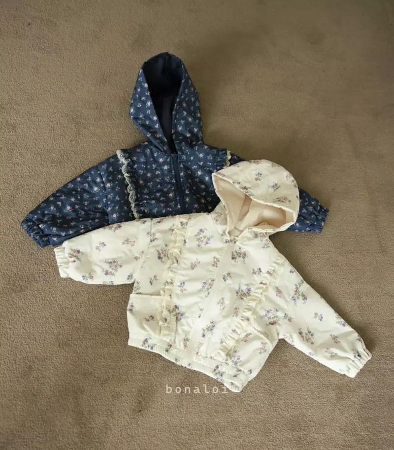 Bonaloi - Korean Children Fashion - #kidsshorts - Lace Frill Jacket