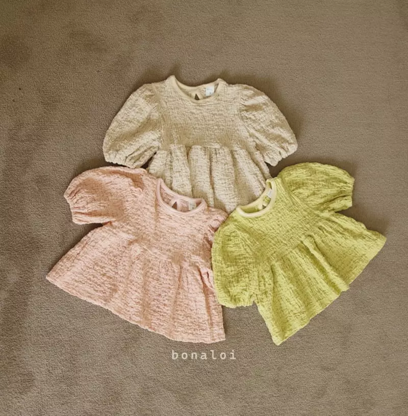 Bonaloi - Korean Children Fashion - #minifashionista - Color Blouse