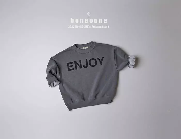 Boneoune - Korean Children Fashion - #Kfashion4kids - Enjoy Sweatshirt - 2
