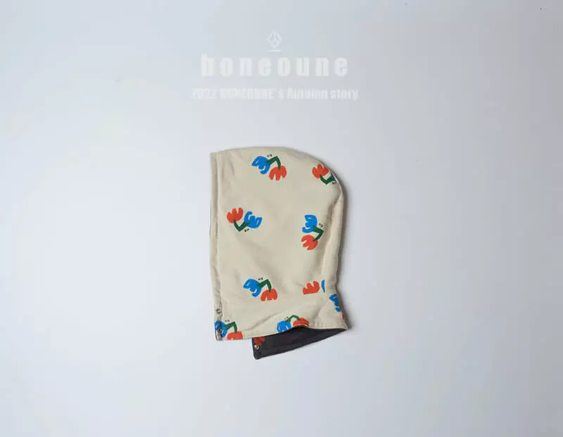 Boneoune - Korean Children Fashion - #Kfashion4kids - Duson Flower Hoody Warmer - 7