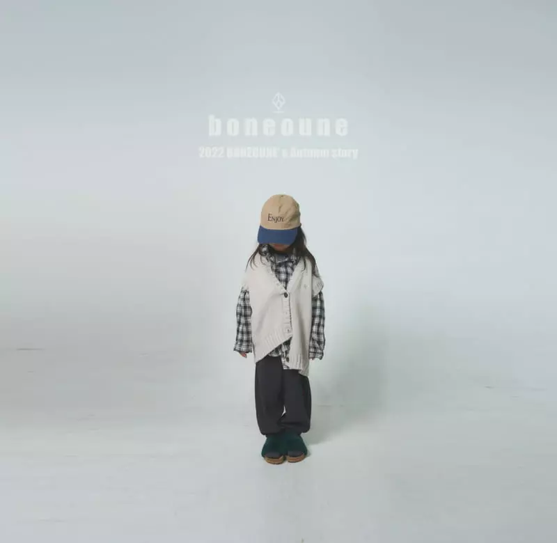 Boneoune - Korean Children Fashion - #kidzfashiontrend - Waffle Pants - 4