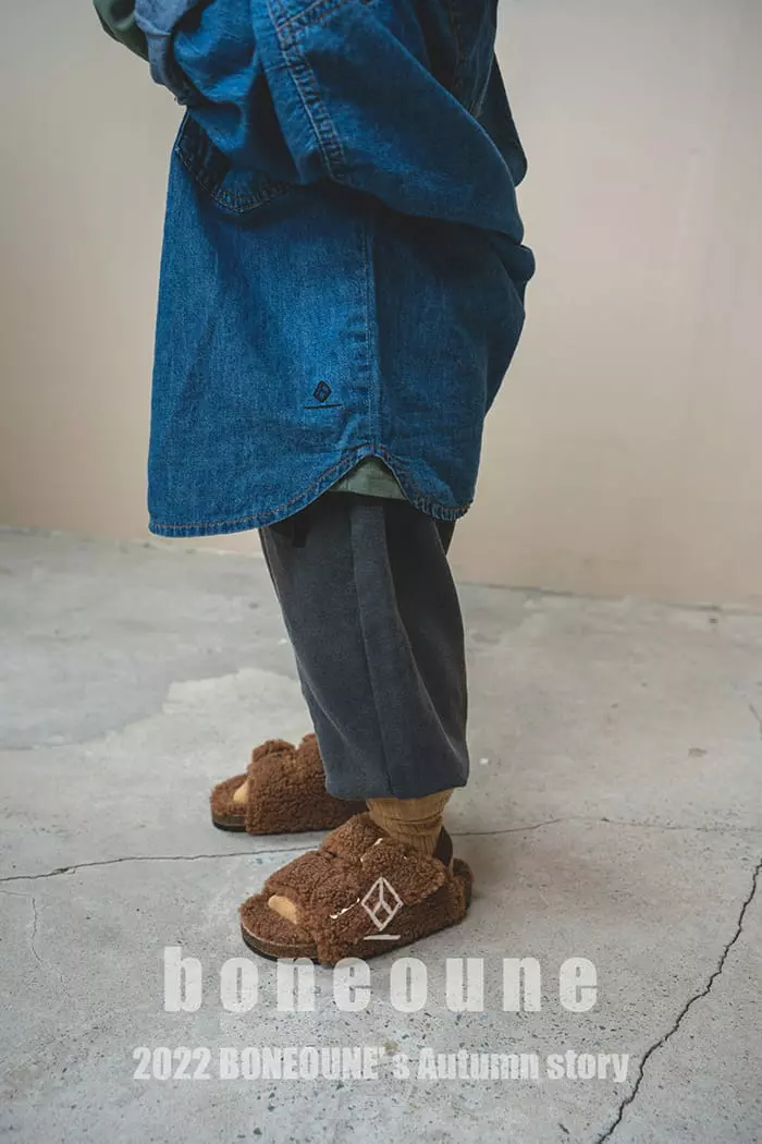 Boneoune - Korean Children Fashion - #childofig - Hello Denim Shirt - 6