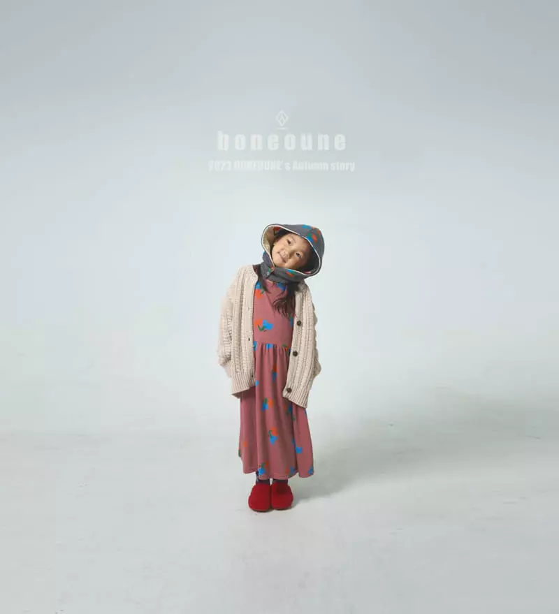 Boneoune - Korean Children Fashion - #childofig - Duson Flower One-piece