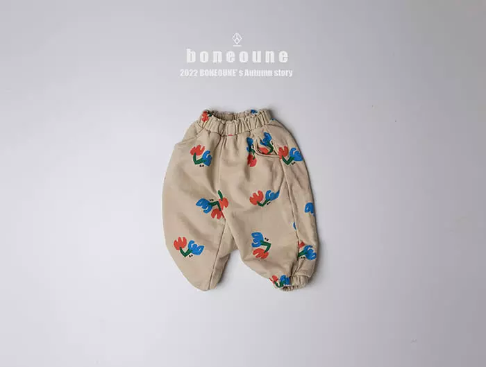 Boneoune - Korean Children Fashion - #childrensboutique - Duson Flower Pants - 2