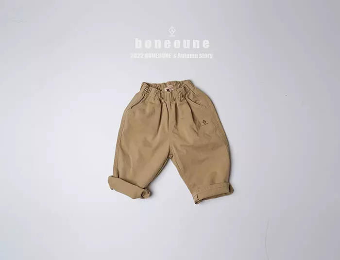 Boneoune - Korean Children Fashion - #childrensboutique - Chino Daily Pants - 2