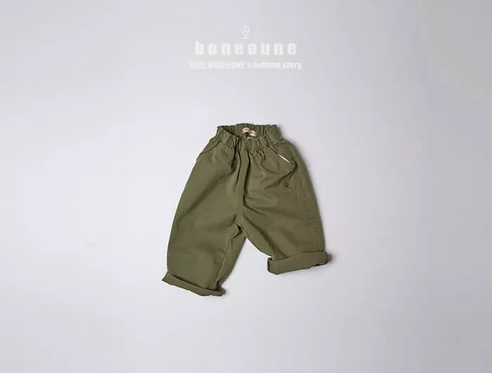 Boneoune - Korean Children Fashion - #designkidswear - Chino Daily Pants - 3