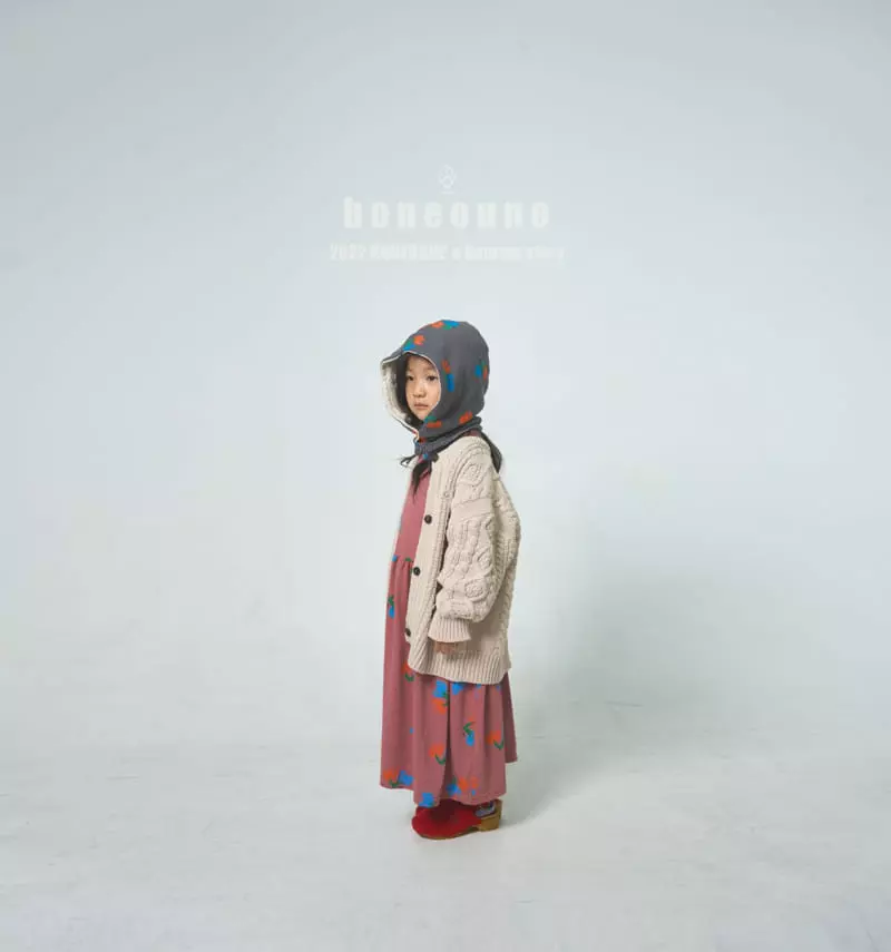 Boneoune - Korean Children Fashion - #designkidswear - Duson Flower One-piece - 3