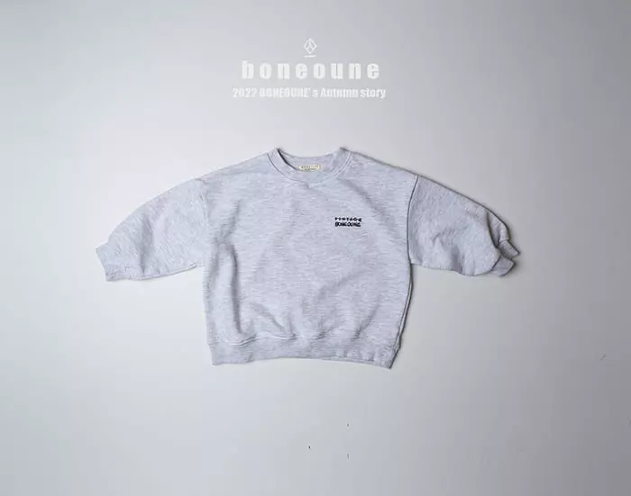 Boneoune - Korean Children Fashion - #discoveringself - Vintage Sweatshirt - 2