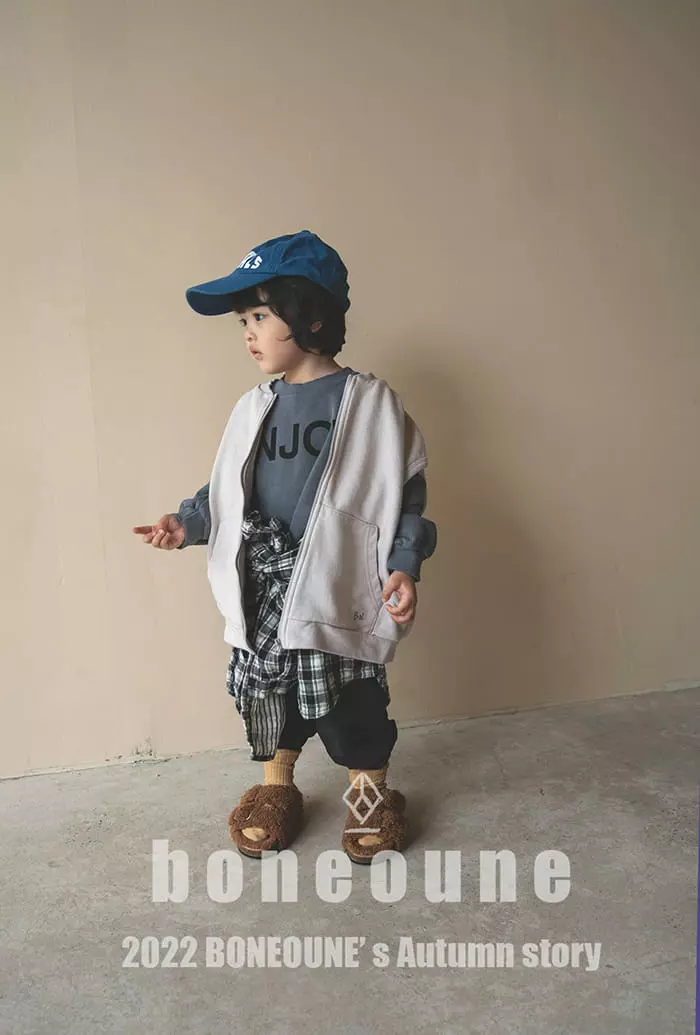 Boneoune - Korean Children Fashion - #discoveringself - Check Button Shirt - 6