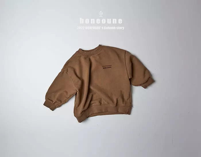 Boneoune - Korean Children Fashion - #fashionkids - Vintage Sweatshirt - 3