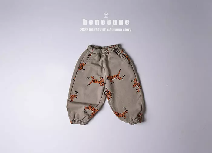 Boneoune - Korean Children Fashion - #kidsshorts - Tiger 22 Pants