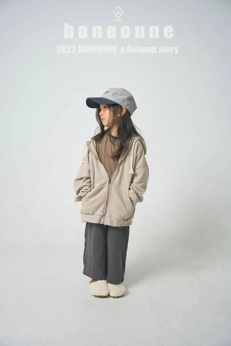 Boneoune - Korean Children Fashion - #kidsstore - Sold Hoody Zip-up
