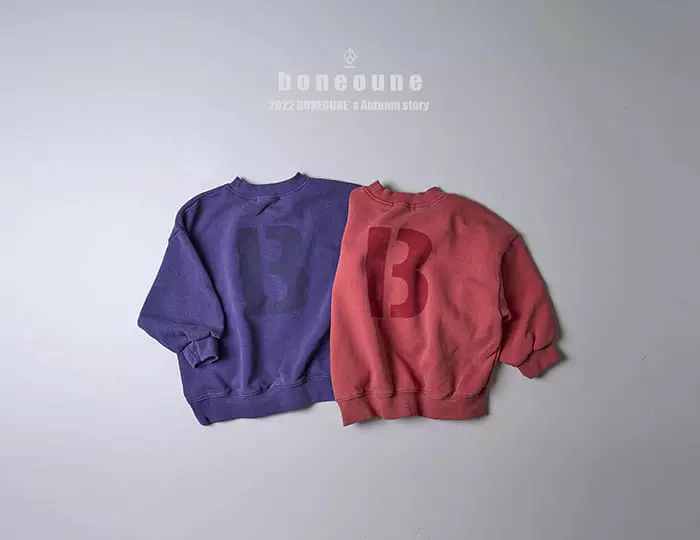 Boneoune - Korean Children Fashion - #kidzfashiontrend - Bone B Sweatshirt