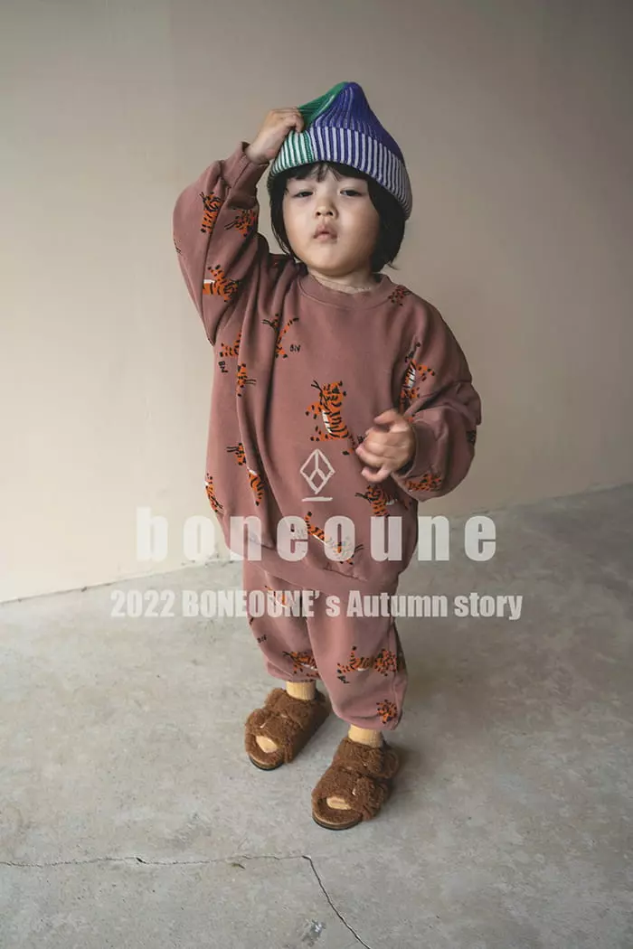 Boneoune - Korean Children Fashion - #kidzfashiontrend - Tiger 22 Pants - 3
