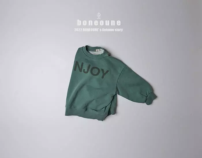 Boneoune - Korean Children Fashion - #kidzfashiontrend - Enjoy Sweatshirt