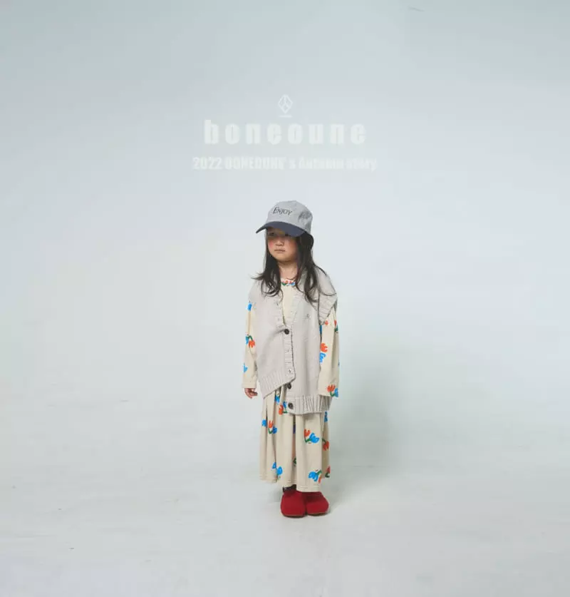 Boneoune - Korean Children Fashion - #kidzfashiontrend - Duson Flower One-piece - 8