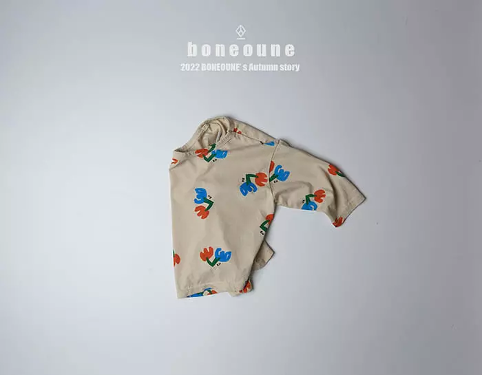 Boneoune - Korean Children Fashion - #magicofchildhood - Duson Flower Tee