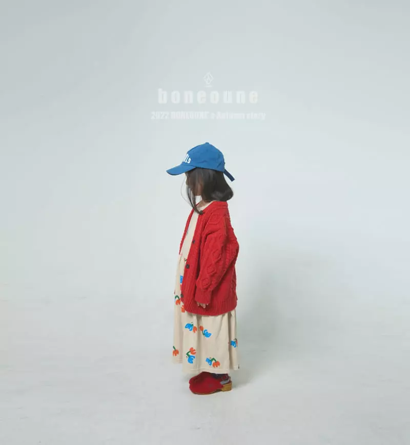 Boneoune - Korean Children Fashion - #minifashionista - Cable Knit Cardigan - 8