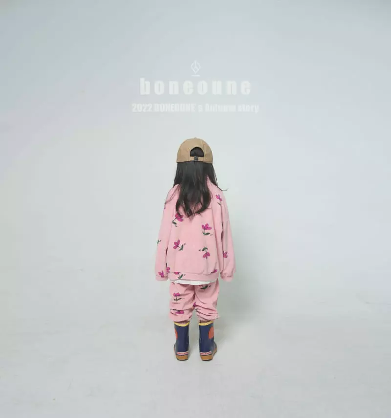 Boneoune - Korean Children Fashion - #minifashionista - Pink Flower Pants - 5