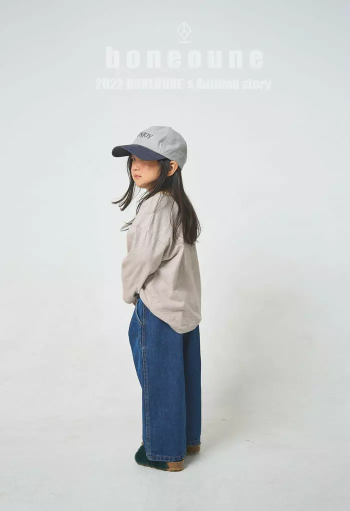 Boneoune - Korean Children Fashion - #minifashionista - Stylr Wide Jeans - 2