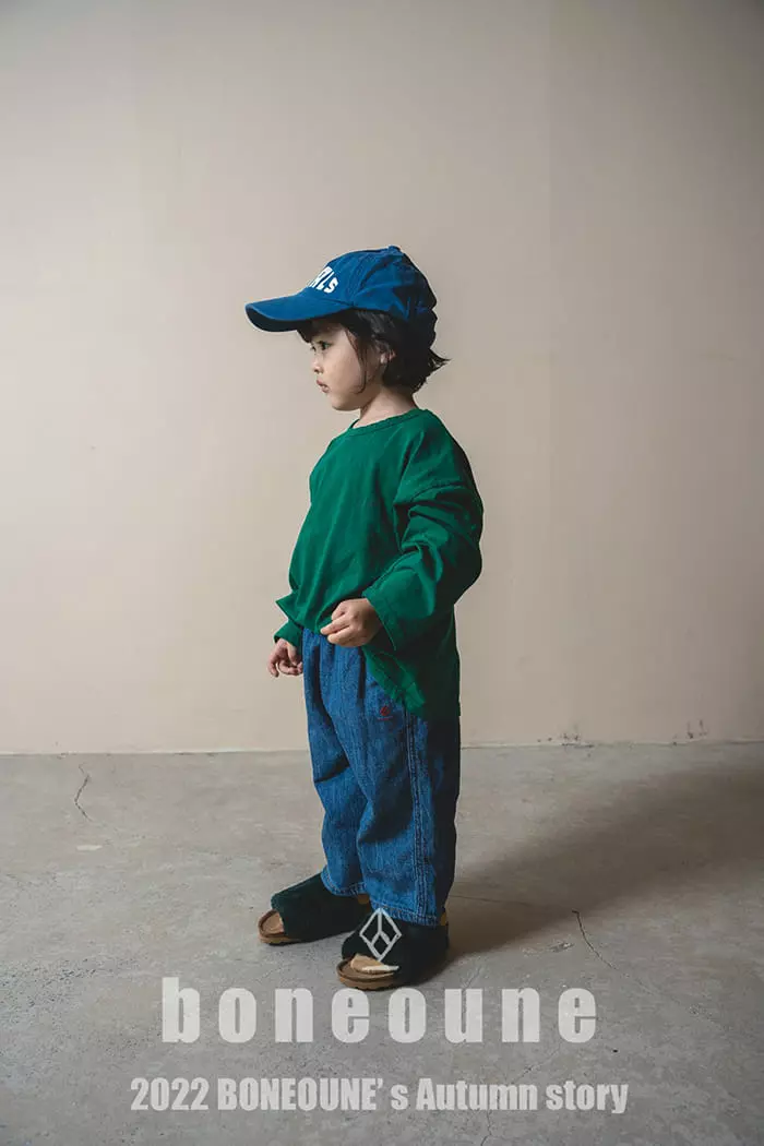 Boneoune - Korean Children Fashion - #prettylittlegirls - French Jeans - 2