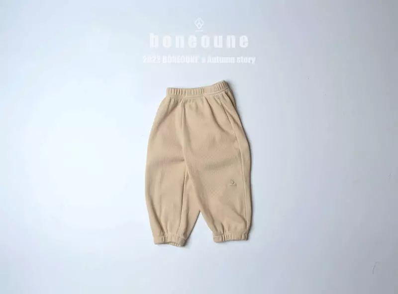 Boneoune - Korean Children Fashion - #prettylittlegirls - Waffle Pants - 8