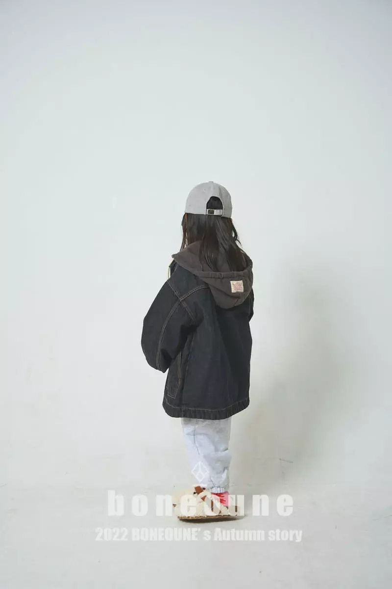 Boneoune - Korean Children Fashion - #prettylittlegirls - Sold Hoody Zip-up - 7