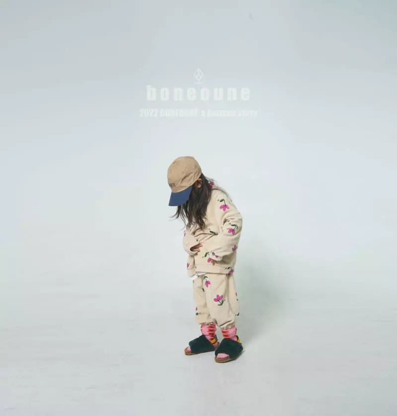 Boneoune - Korean Children Fashion - #stylishchildhood - Pink Flower Pants - 9