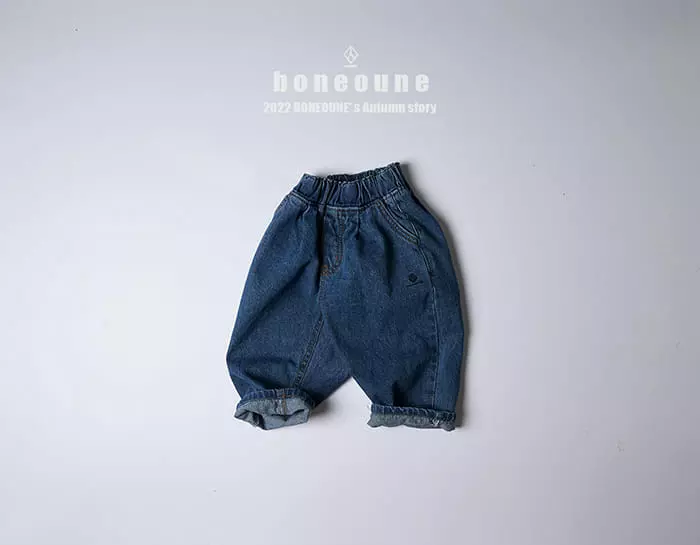 Boneoune - Korean Children Fashion - #todddlerfashion - Peaceful Jeans