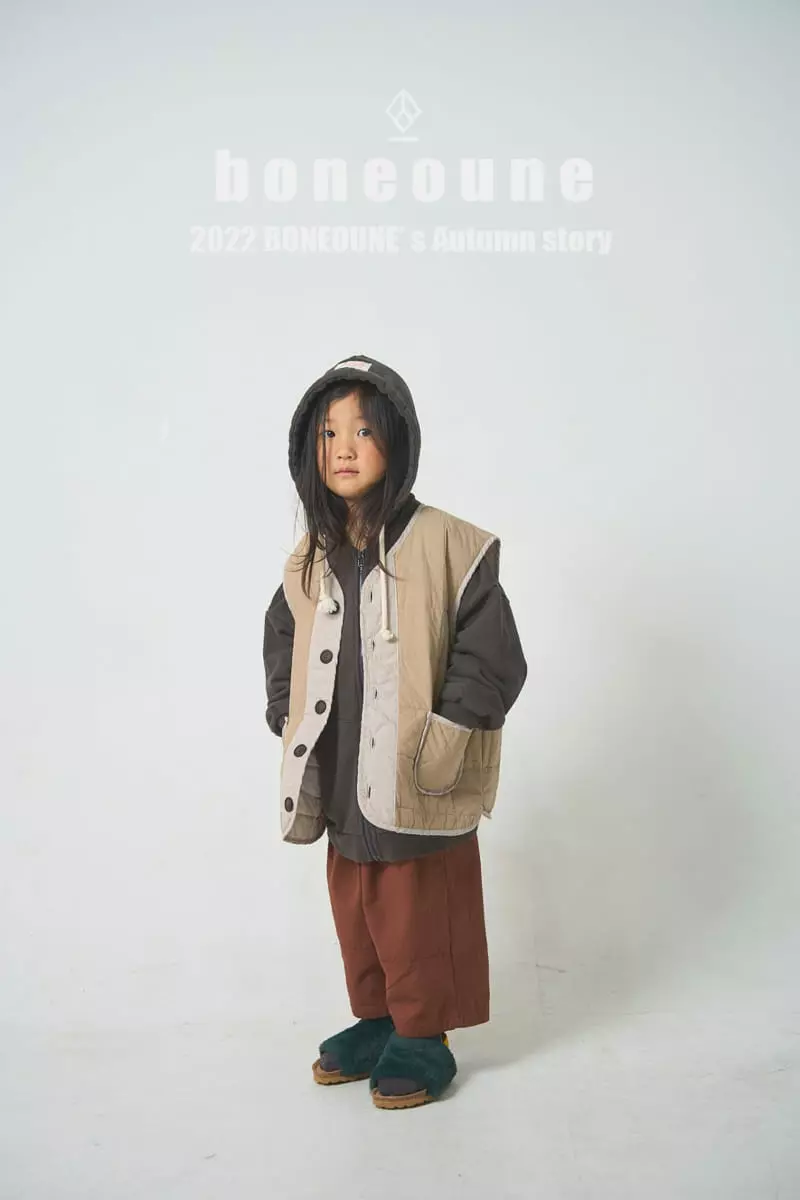 Boneoune - Korean Children Fashion - #toddlerclothing - Sold Hoody Zip-up - 9