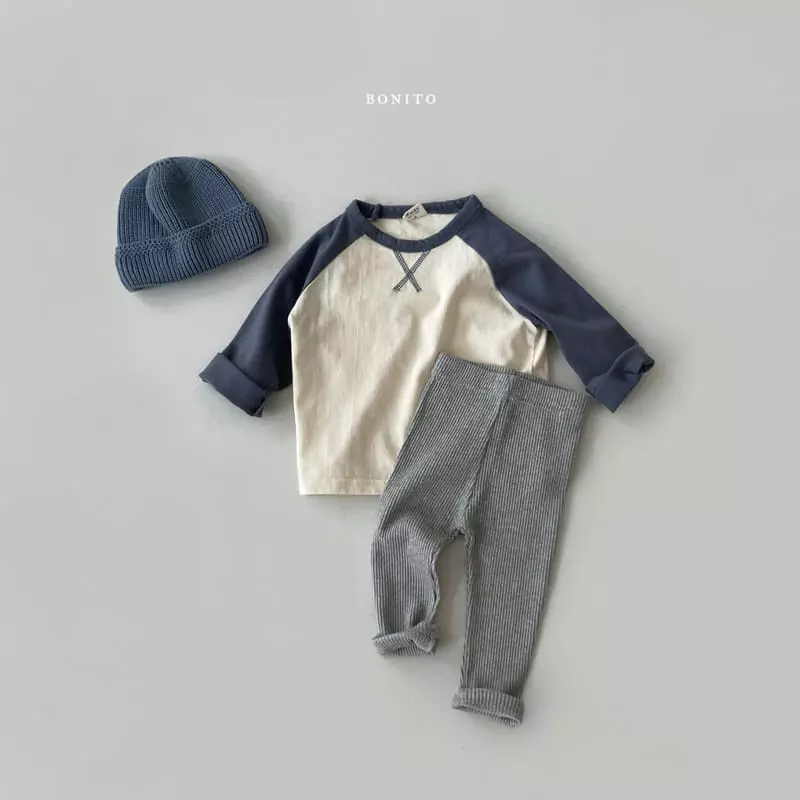 Bonito - Korean Baby Fashion - #babyboutique - Raglan Guy Tee Bebe - 3