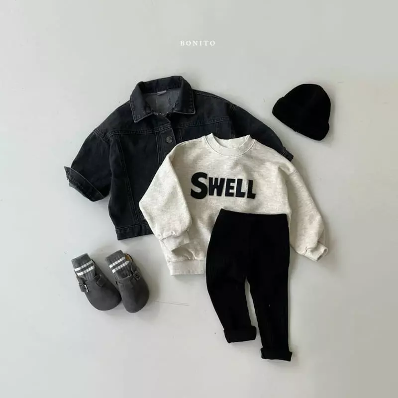 Bonito - Korean Baby Fashion - #babyboutiqueclothing - Rib Leggings Bebe - 6