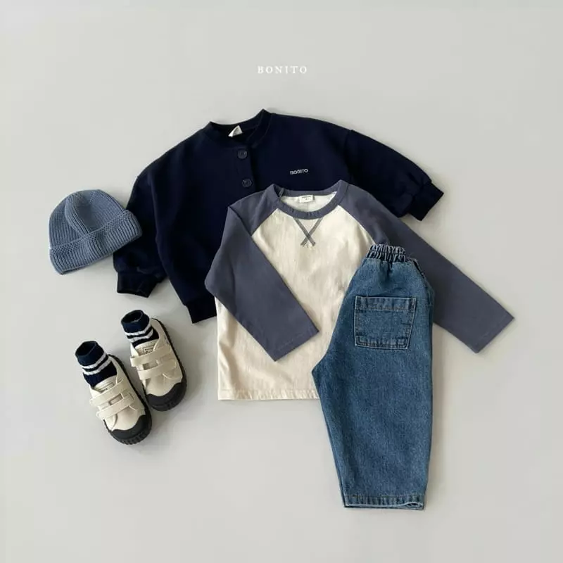 Bonito - Korean Baby Fashion - #babyboutique - Raglan Guy Tee Bebe - 4