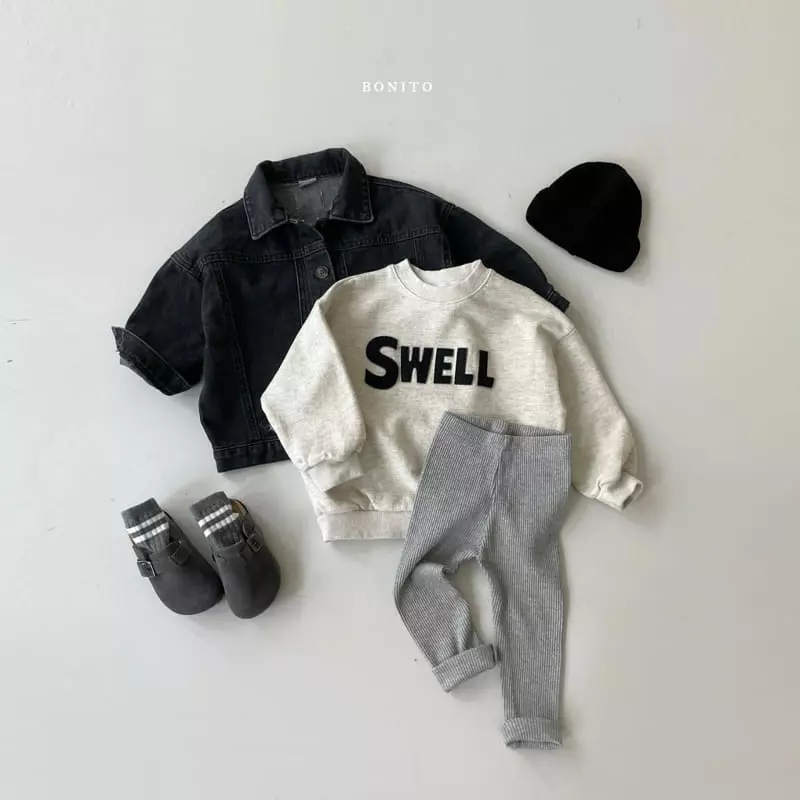 Bonito - Korean Baby Fashion - #babyfashion - Rib Leggings Bebe - 8