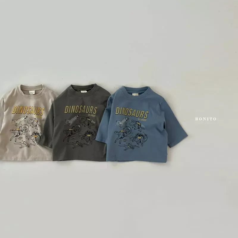 Bonito - Korean Baby Fashion - #babyfever - Dino Tee Bebe
