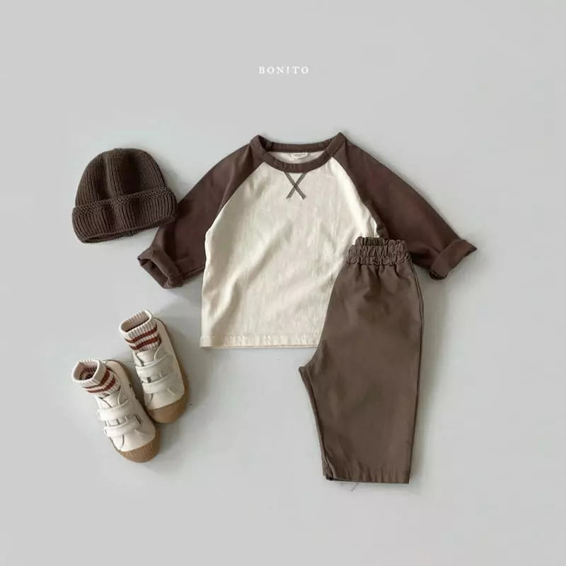 Bonito - Korean Baby Fashion - #babygirlfashion - Raglan Guy Tee Bebe - 8