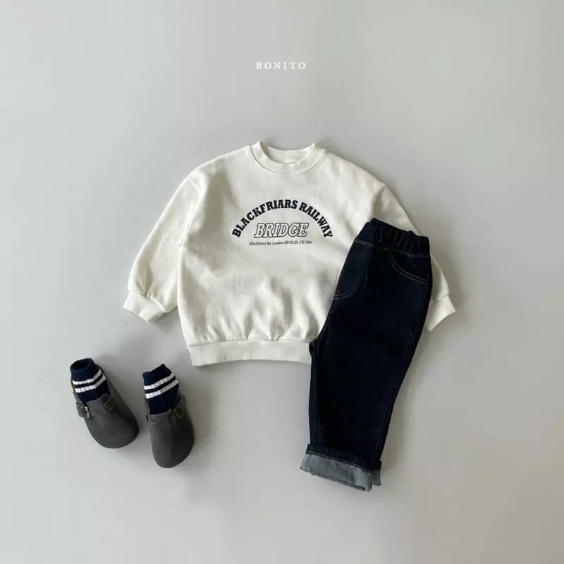 Bonito - Korean Baby Fashion - #babylifestyle - Bridge Sweatshirt Bebe - 5