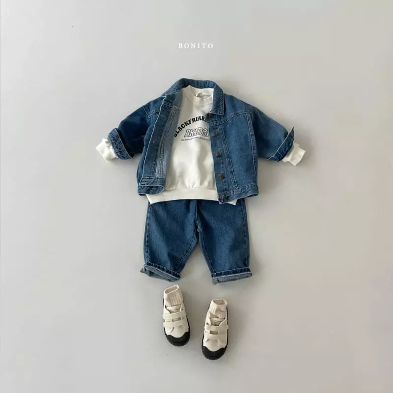 Bonito - Korean Baby Fashion - #babyootd - Denim Jeans Bebe - 12