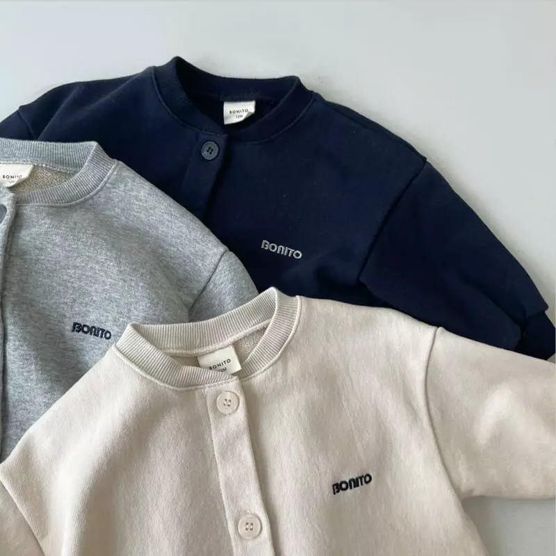 Bonito - Korean Baby Fashion - #babyoutfit - Boni Embroidery Bodysuit