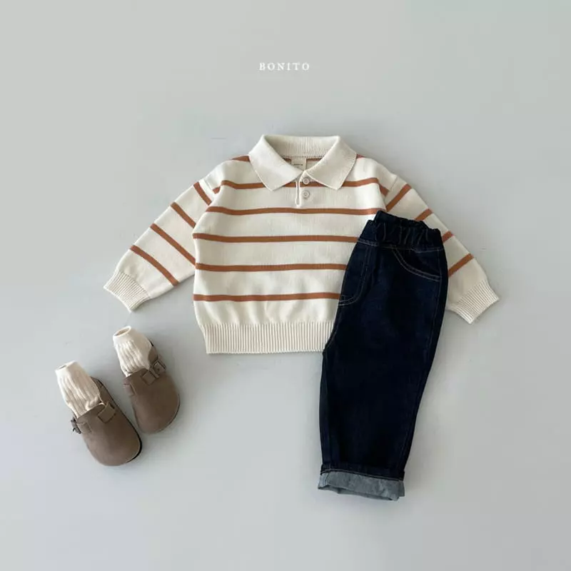 Bonito - Korean Baby Fashion - #babyoutfit - Denim Jeans Bebe - 6
