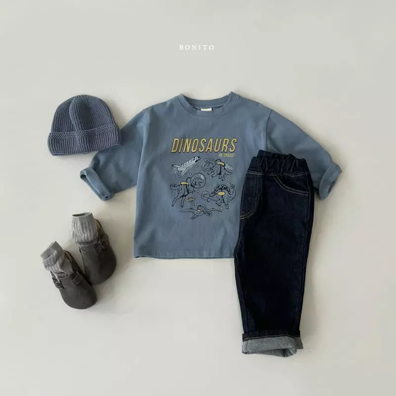 Bonito - Korean Baby Fashion - #babywear - Dino Tee Bebe - 8