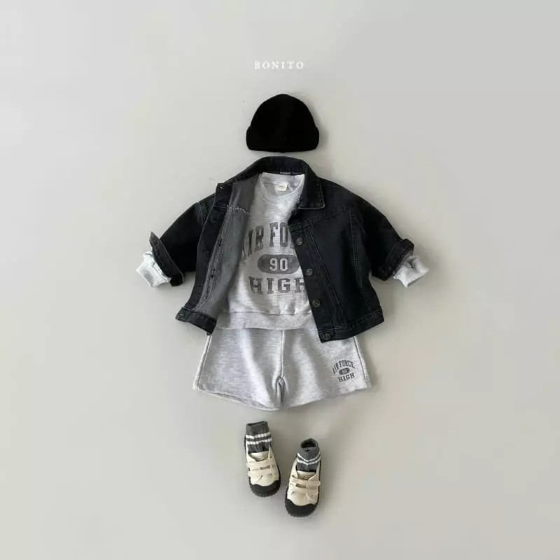 Bonito - Korean Children Fashion - #kidzfashiontrend - Air Pigment Top Bottom Set - 4