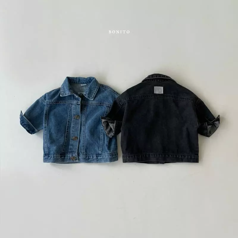 Bonito - Korean Children Fashion - #Kfashion4kids - Denim Jacket Kids - 3