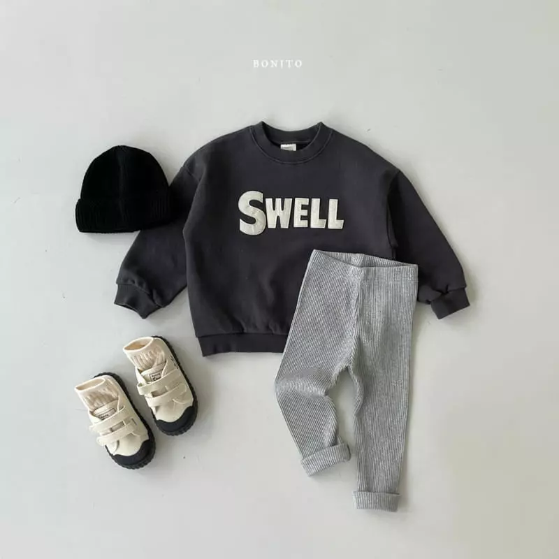 Bonito - Korean Children Fashion - #childofig - Swell Sweatshirt Kids - 11