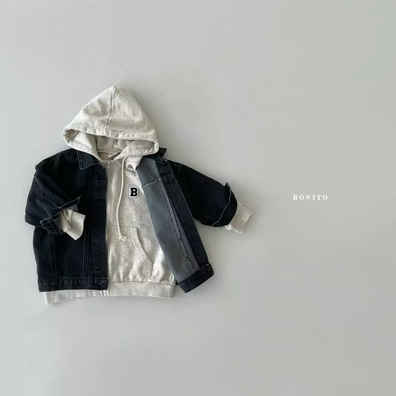 Bonito - Korean Children Fashion - #childofig - Denim Jacket Kids - 8