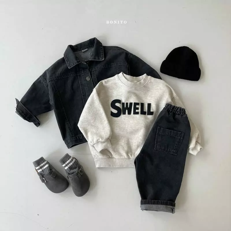 Bonito - Korean Children Fashion - #childrensboutique - Denim Jacket Kids - 10