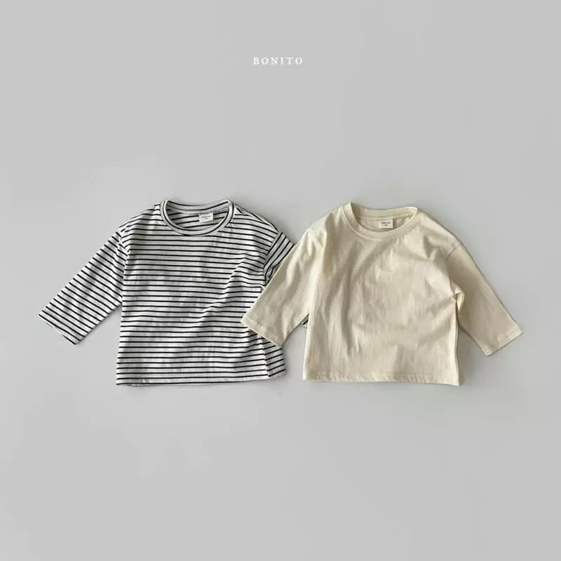 Bonito - Korean Children Fashion - #designkidswear - 1+1 Base Tee Kids - 3