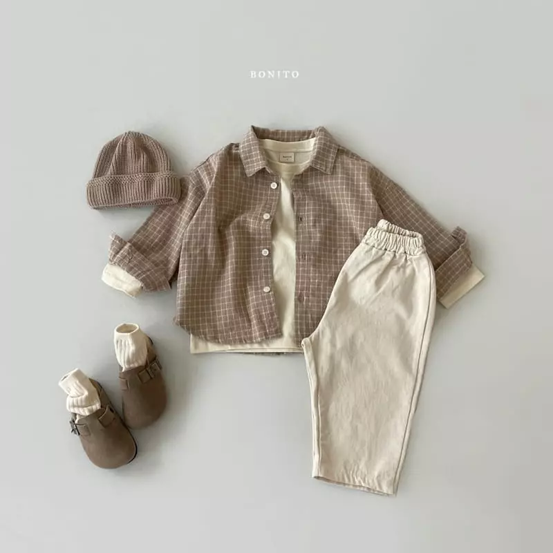 Bonito - Korean Children Fashion - #discoveringself - Series Check Shirt - 8