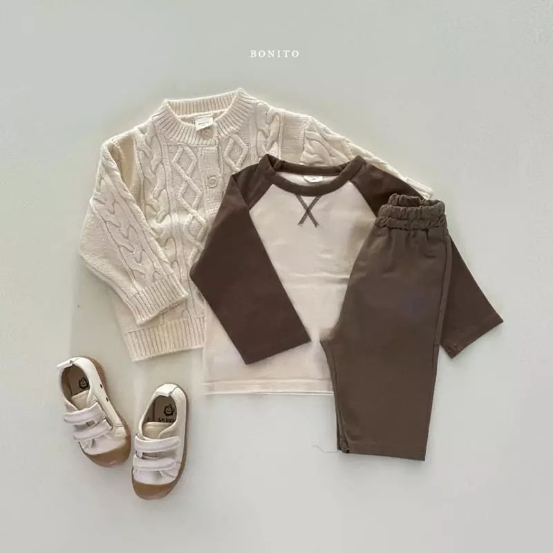 Bonito - Korean Children Fashion - #designkidswear - Twist Knir Cardigan - 4